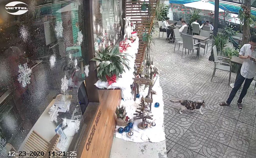 hình ảnh camera viettel ngoài trời