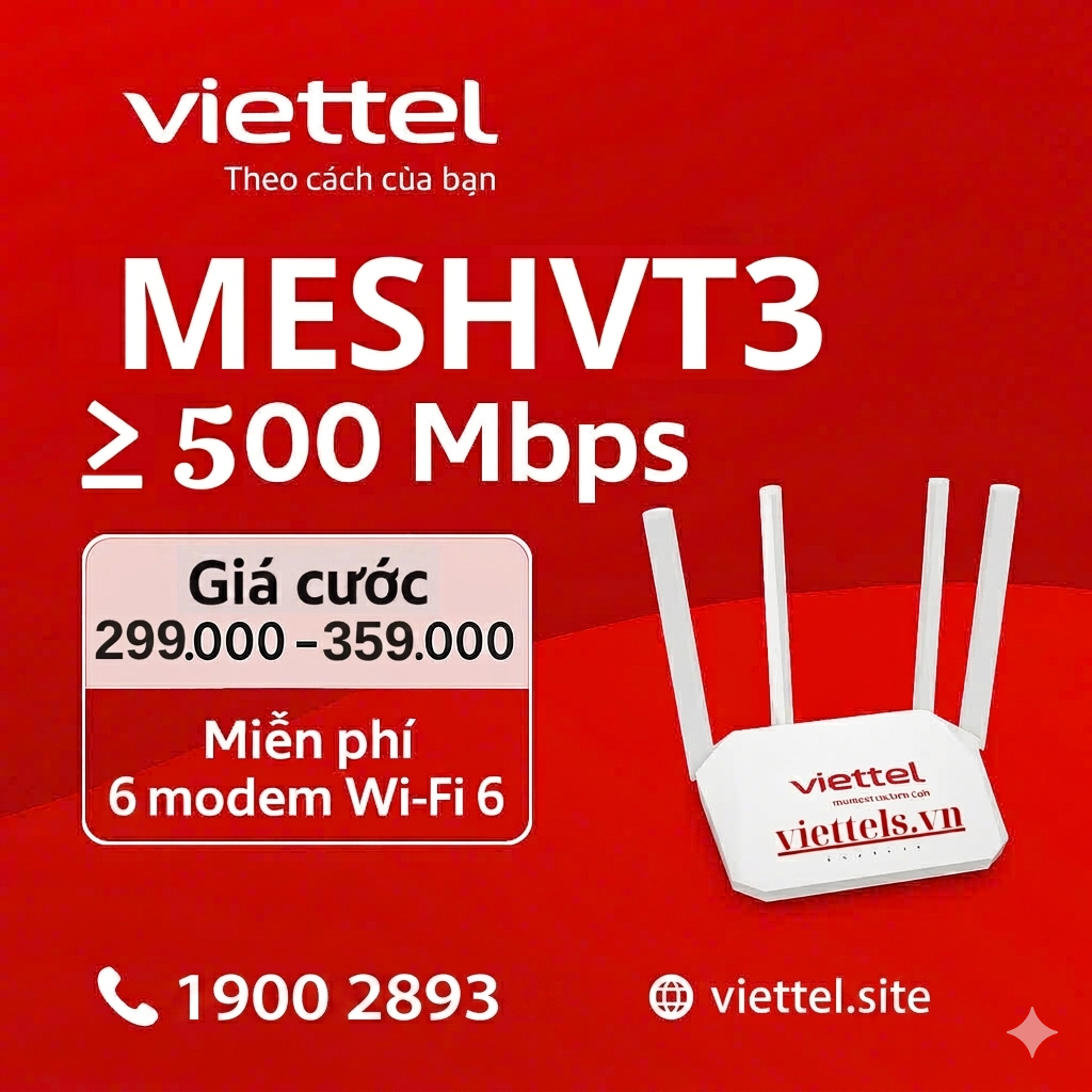 gói meshvt3 viettel